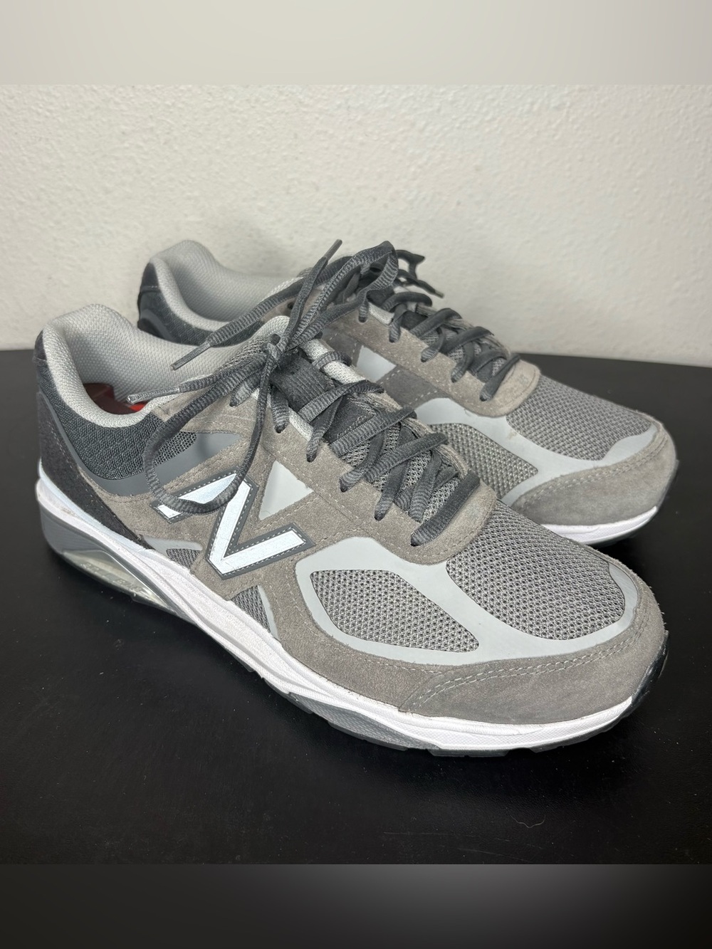 New Balance 1540 V3 Men's M1540MB3 Grey/Blue Running Shoes Size US 9 EE